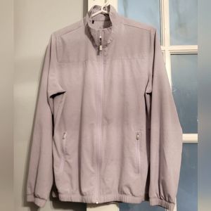 Adidas Lilac lightweight Windbreaker size medium